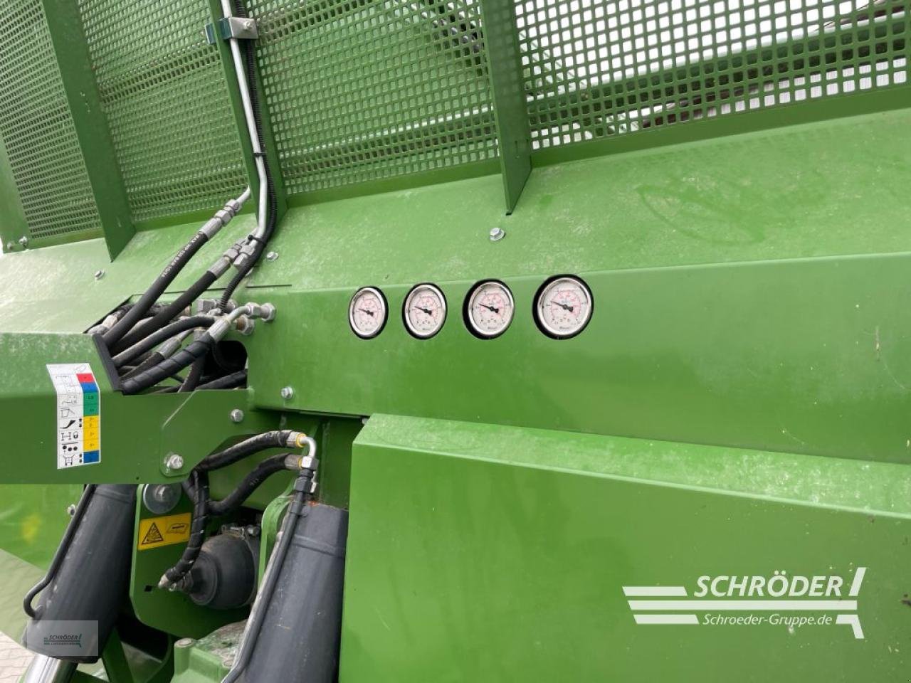 Häcksel Transportwagen of the type Krone TX 560 | WAAGE + LADERAUMABDECKUNG, Gebrauchtmaschine in Wildeshausen (Picture 10)